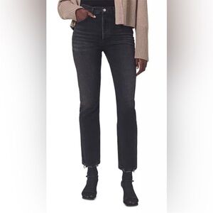 Citizens of Humanity Jolene High Rise Straight Jeans in Stormy - Size 29